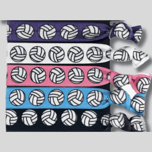 Bracelet Hair Ties - Soccer, Volleyball & Unicorn & Fun Prints