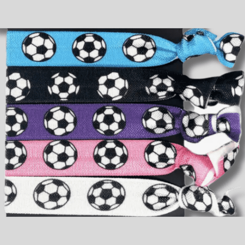 Bracelet Hair Ties - Soccer, Volleyball & Unicorn & Fun Prints