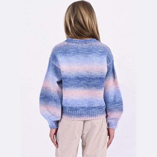 Blue/Pink Mix Sweater - Tween