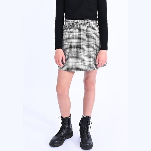 Checkered Plaid Skirt  - Tween