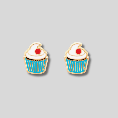 Earrings - Cupcakes Stud Earrings