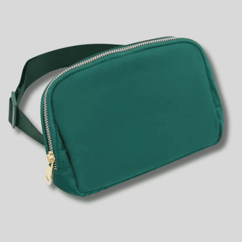 Varsity Crossbody Belt Bag Hunter Green