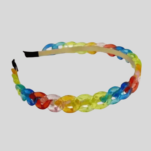 Rainbow Chain Headbands