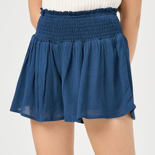 Smocked Waist Shorts - Tween (3 colors)