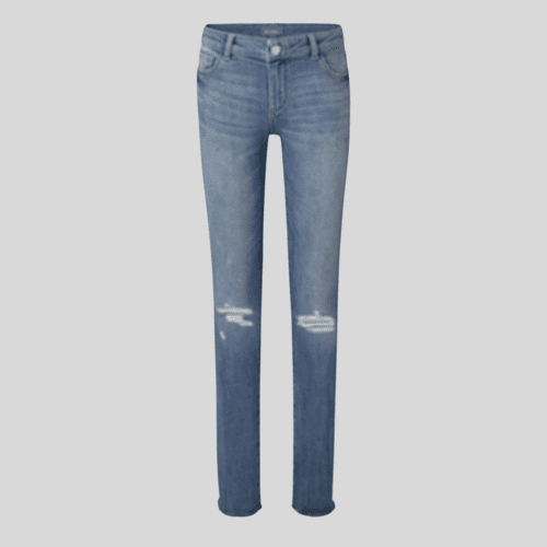 Chloe Distressed Skinny Cut Jeans - Tween