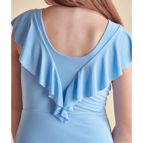Flutter Sleeve Tween Dress - Light Blue