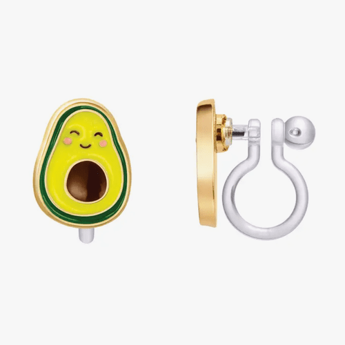 Clip-on Earrings - Avocado