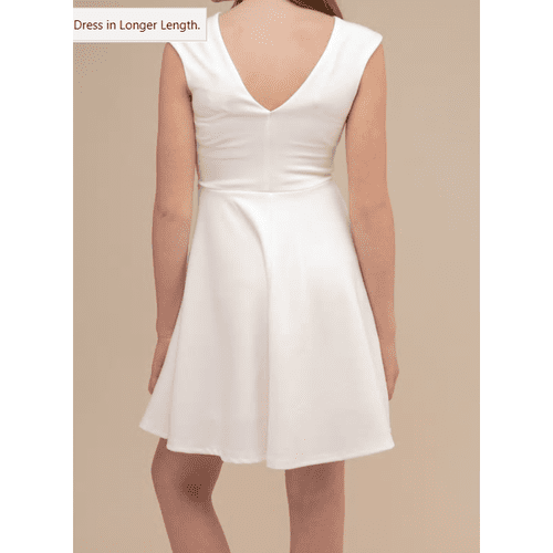 Cap Sleeve Fit & Flare Dress  - Tween
