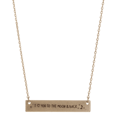 TO THE MOON AND BACK Necklace